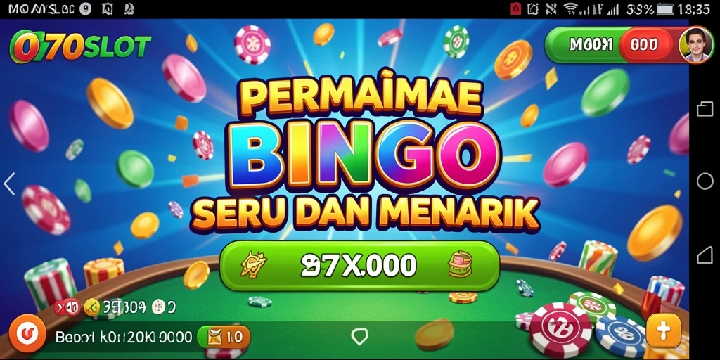 Gameplay menarik dan interaktif dari 070SLOT Bingo.