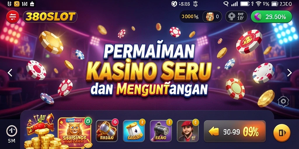 Tampilan screenshot gameplay Kasino yang menyenangkan di 380SLOT.