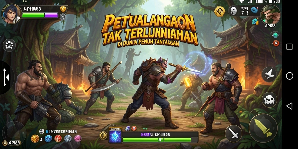 Screenshot gameplay API88 menunjukkan petualangan seru di dunia yang menakjubkan.