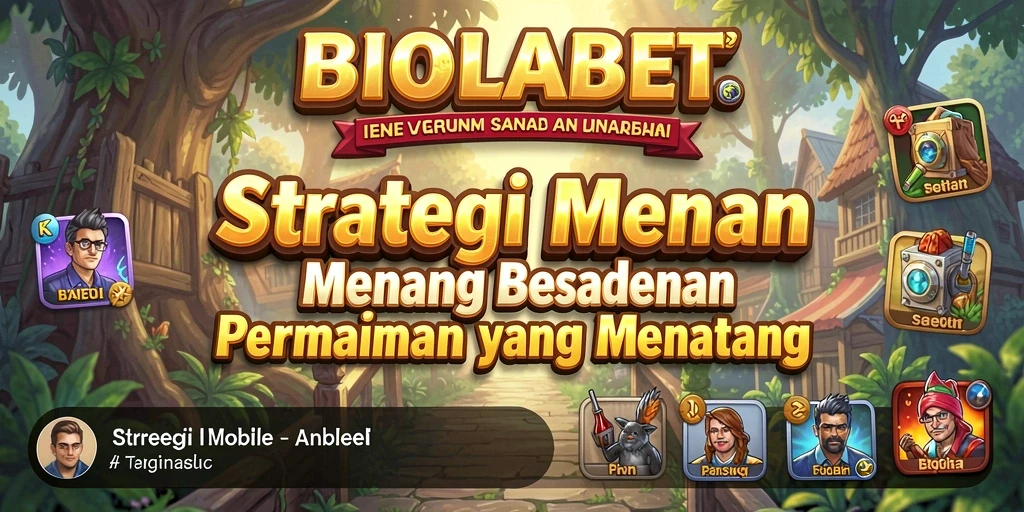 Tampilan gameplay menarik dari BIOLABET yang penuh strategi.