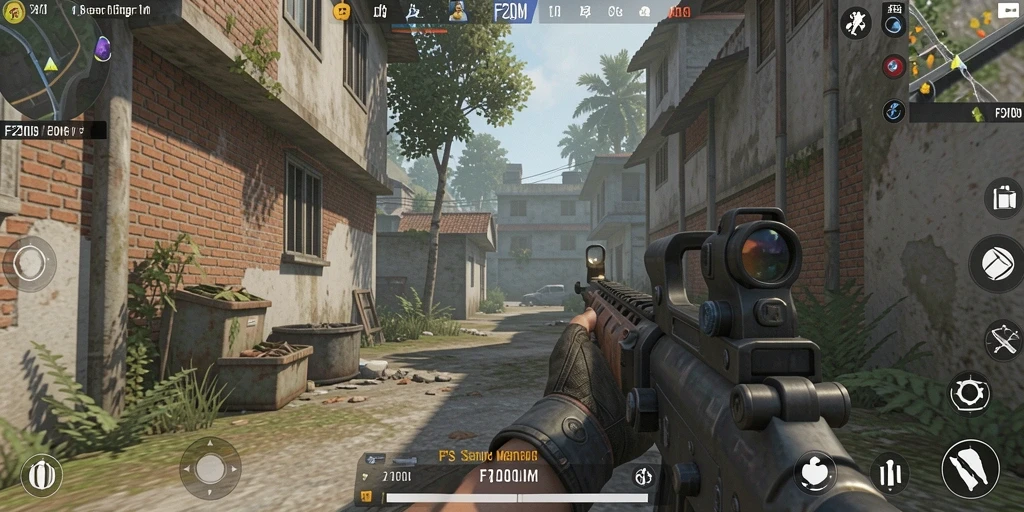 Tampilan luar biasa dari gameplay seru F200M.