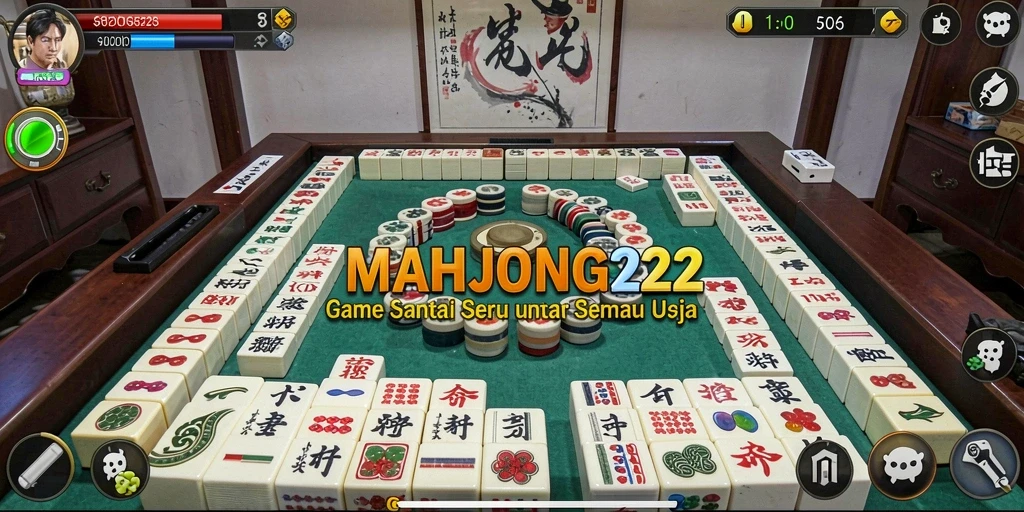 Tampilan gameplay <strong>MAHJONG222</strong> yang mengasyikkan dan penuh warna.