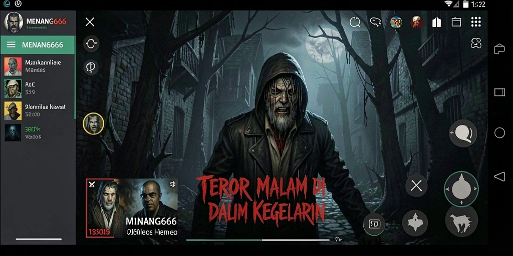Tampilkan gameplay menegangkan dari MENANG666 dengan elemen Horror yang mendalam.