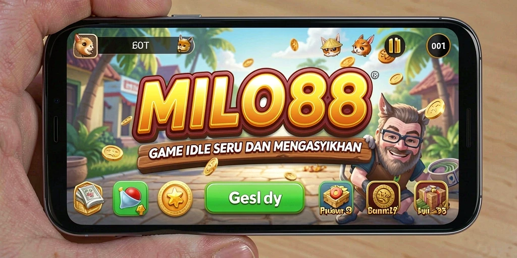 Tampilan gameplay <strong>MILO88</strong> yang menarik dan penuh warna.