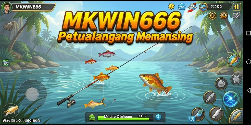 Tangkapan ikan besar dalam gameplay MKWIN666 yang seru.