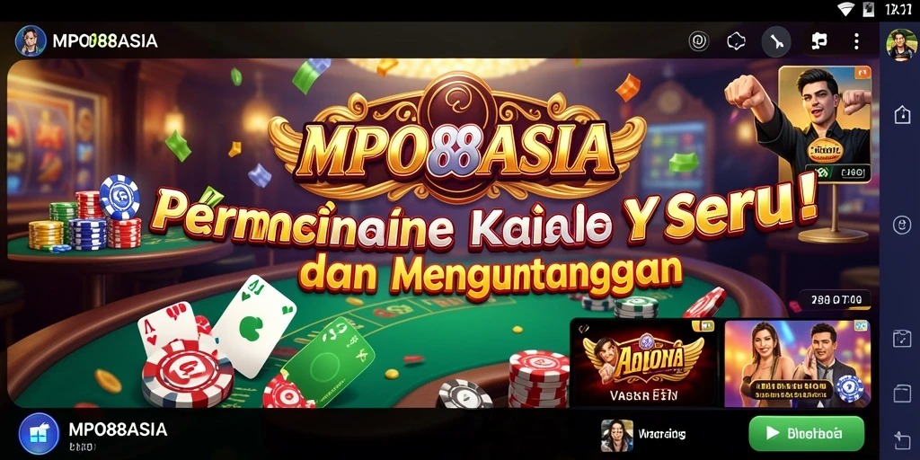 Screenshot MPO88ASIA menampilkan pengalaman bermain Kasino yang seru dan menarik.