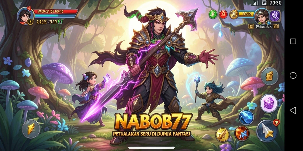 Tangkapan layar gameplay <strong>NABOB77</strong> yang menampilkan aksi petualangan yang mendebarkan.