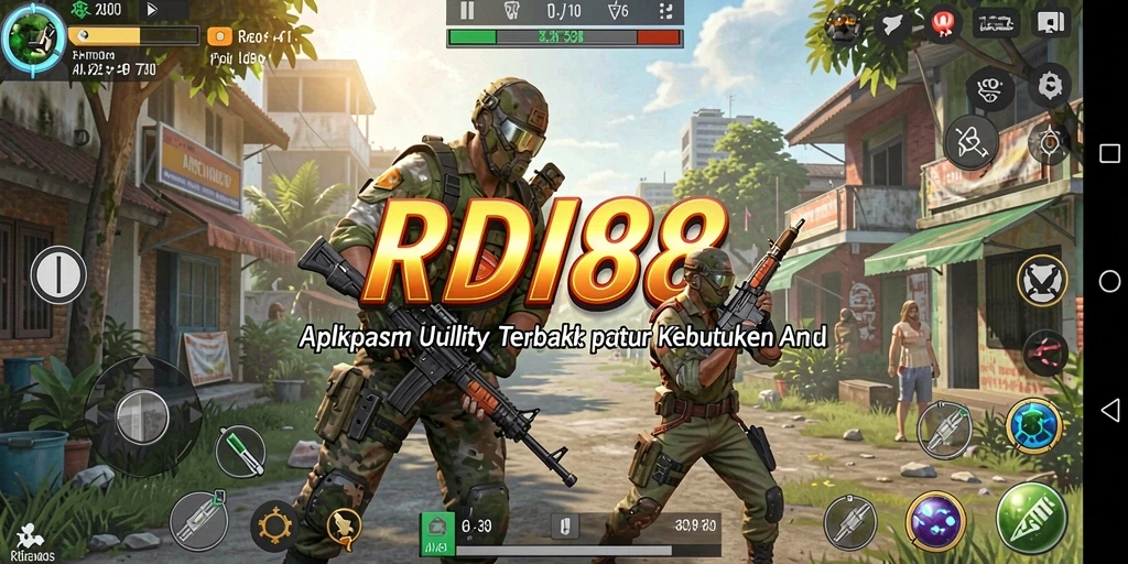 Tampilan screenshot utama RDI88 yang memperlihatkan antarmuka aplikasi Utility.