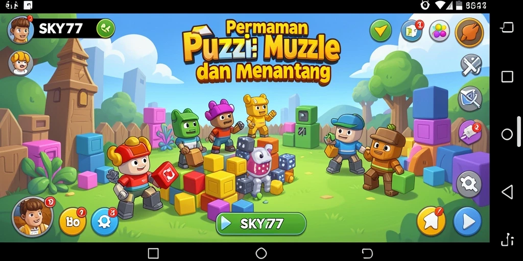 Tampilan gameplay <strong>SKY77</strong> yang menarik dan penuh warna.