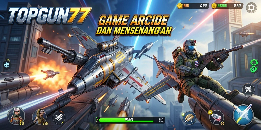 Gameplay seru TOPGUN77 dengan grafis menakjubkan terlihat jelas.